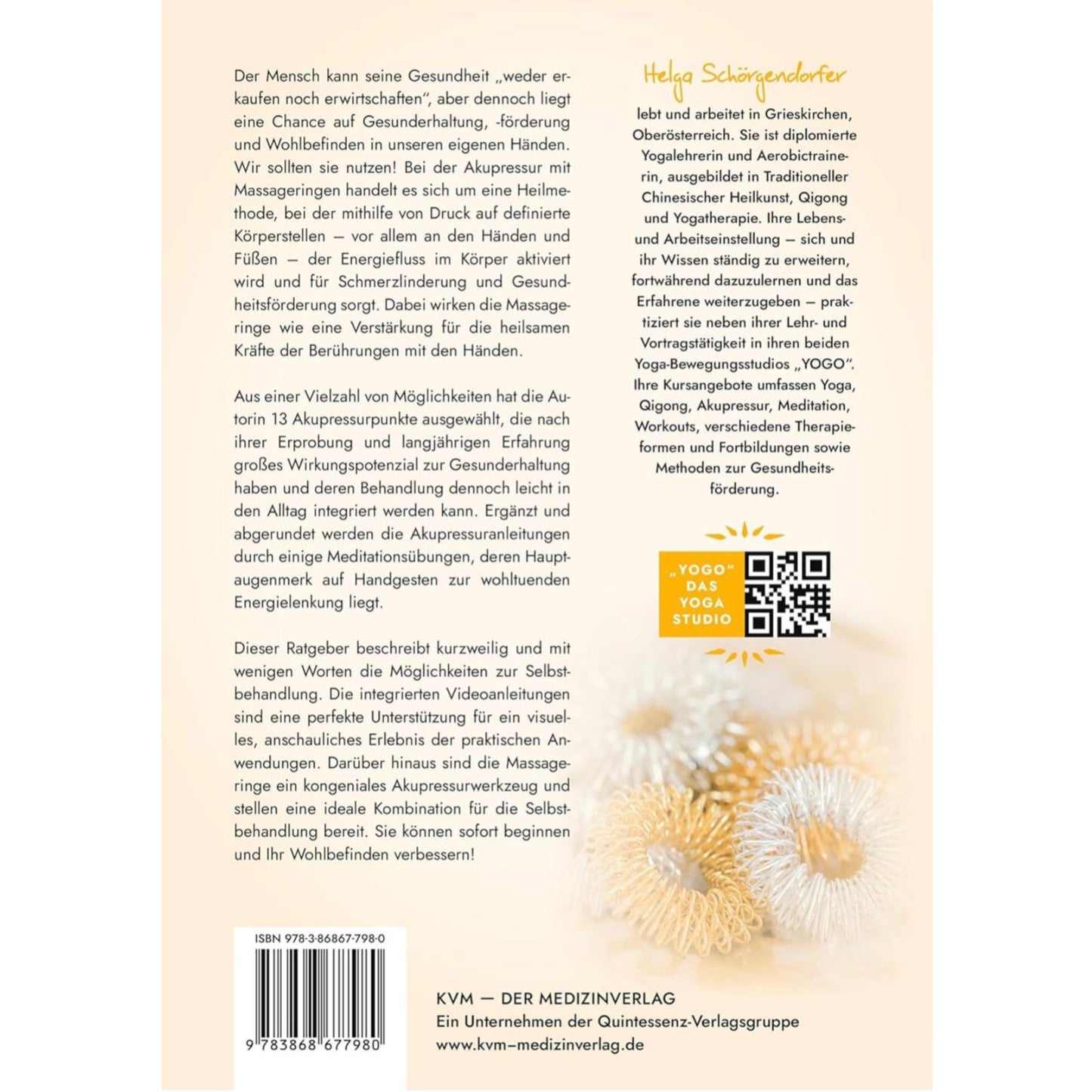 Gesundheit auf den Punkt gebracht: Buch inkl. 2 Massageringe